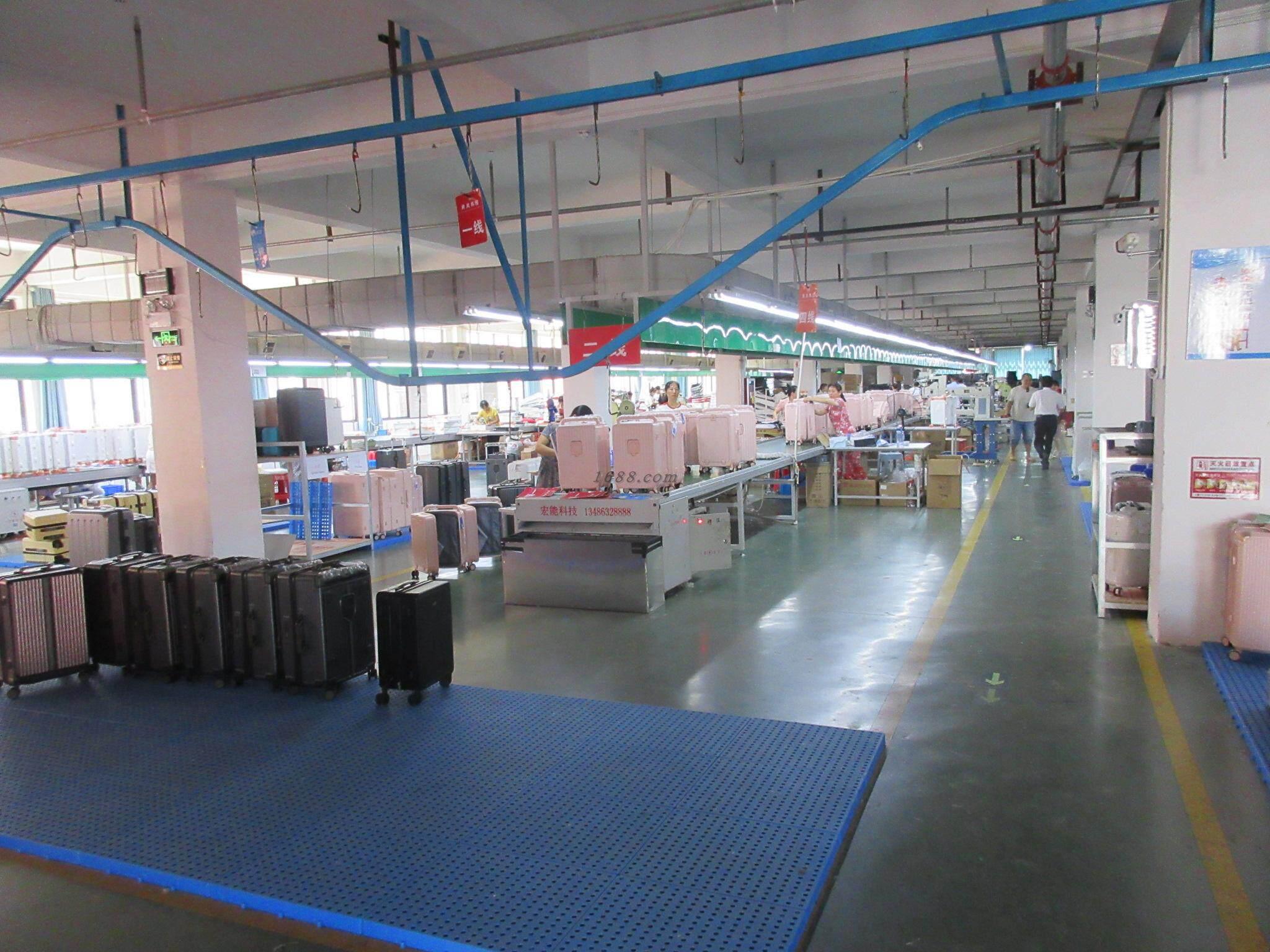 Enrich Luggage factory and assembly workshop
